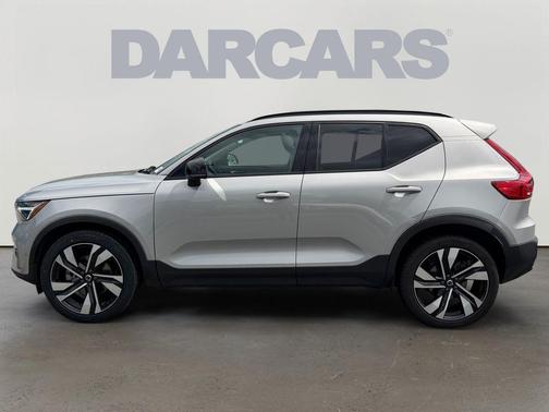 Silver 2023 Volvo XC40 B5 Ultimate Dark Theme
