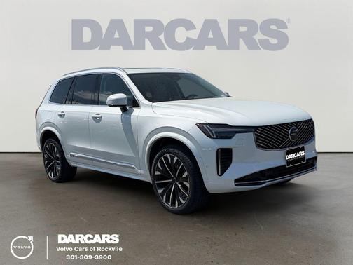 Crystal White Pearl 2026 Volvo XC90 B6 Ultra 7-Seater