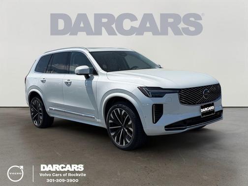 Crystal White Pearl 2026 Volvo XC90 B6 Ultra 7-Seater