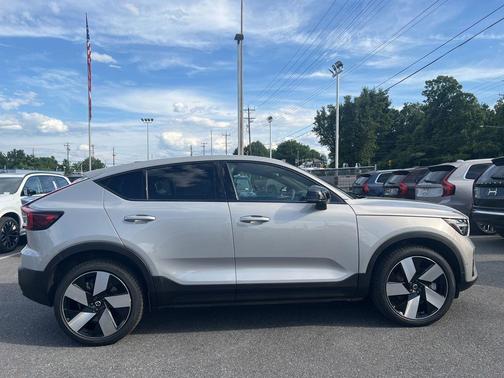 Silver 2024 Volvo C40 Recharge Pure Electric Twin Ultimate