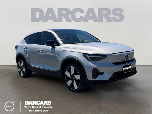 Silver 2024 Volvo C40 Recharge Pure Electric Twin Ultimate