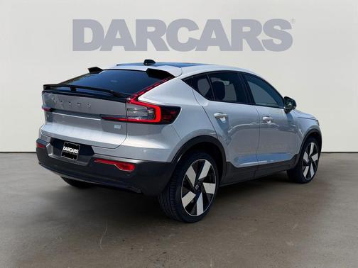 Silver 2024 Volvo C40 Recharge Pure Electric Twin Ultimate
