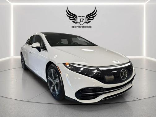 White 2022 Mercedes-Benz EQS 450+ 4MATIC