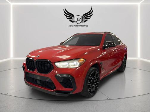 Red 2020 BMW X6 M Competition