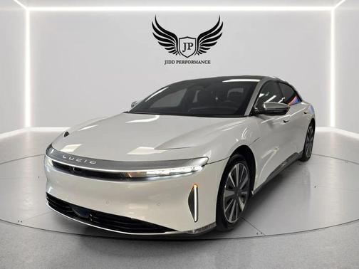 Stellar White 2022 Lucid Air Grand Touring