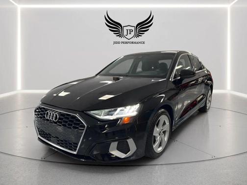 Black 2022 Audi A3 Premium