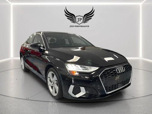 Black 2022 Audi A3 Premium