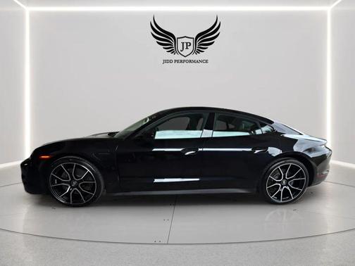 Black 2022 Porsche Taycan Sedan 4D