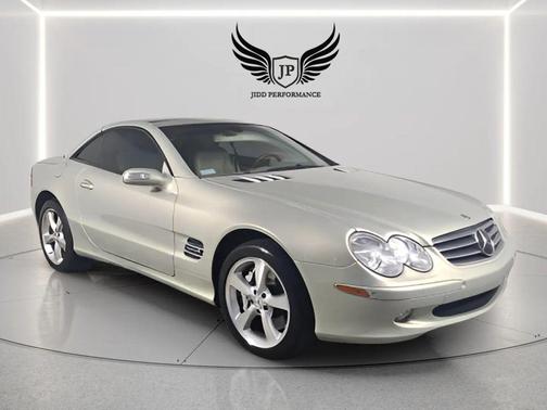 Green 2004 Mercedes-Benz SL-Class SL 600 Roadster 2D