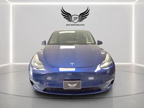 Deep Blue Metallic 2021 Tesla Model Y Long Range Dual Motor All-Wheel Drive