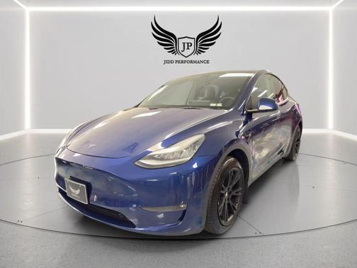 Deep Blue Metallic 2021 Tesla Model Y Long Range Dual Motor All-Wheel Drive