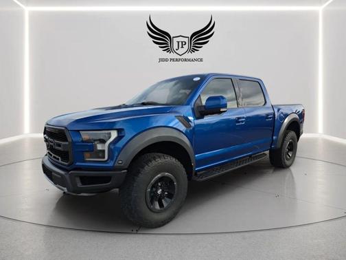 Lightning Blue 2017 Ford F-150 Raptor