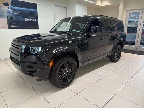 Santorini Black Metallic 2026 Land Rover Defender P400 X-Dynamic SE