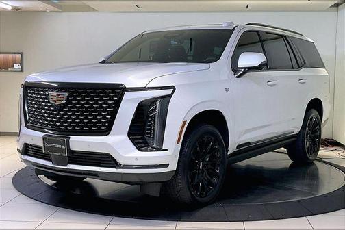 Crystal White Tricoat 2025 Cadillac Escalade Premium Luxury