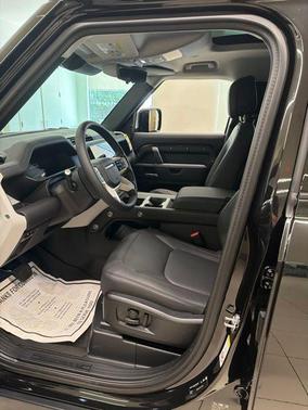 Santorini Black Metallic 2026 Land Rover Defender P300 S