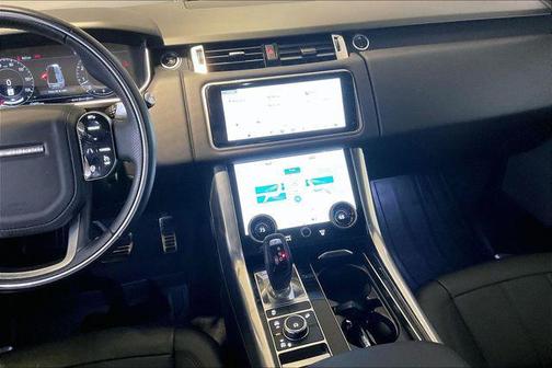 Santorini Black Metallic 2021 Land Rover Range Rover Sport HSE Silver Edition