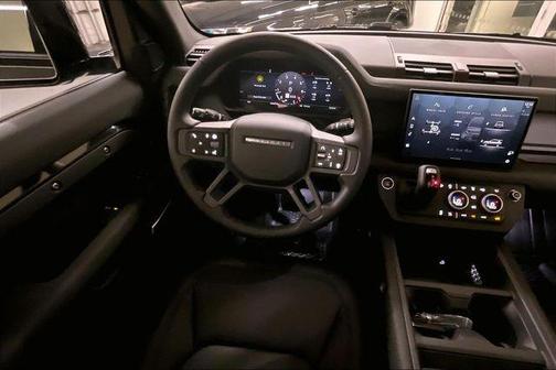Santorini Black Metallic 2025 Land Rover Defender 110 P300