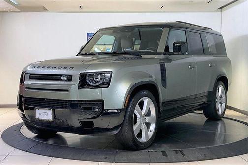 Pangea Green Metallic 2025 Land Rover Defender 130 P400 X-Dynamic SE