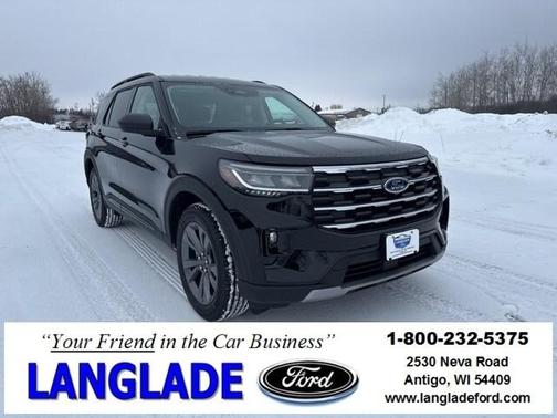 Agate Black Metallic 2026 Ford Explorer Active
