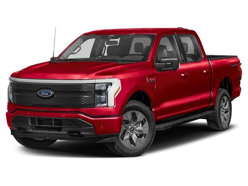 Rapid Red Metallic Tinted Clearcoat 2025 Ford F-150 Lightning XLT