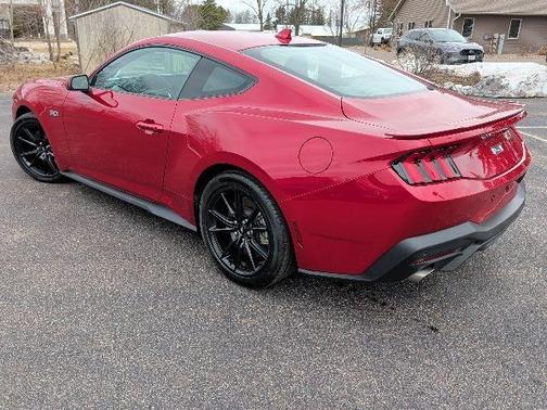 Rapid Red Metallic Tinted Clearcoat 2024 Ford Mustang GT Premium
