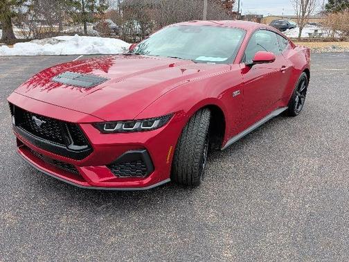 Rapid Red Metallic Tinted Clearcoat 2024 Ford Mustang GT Premium