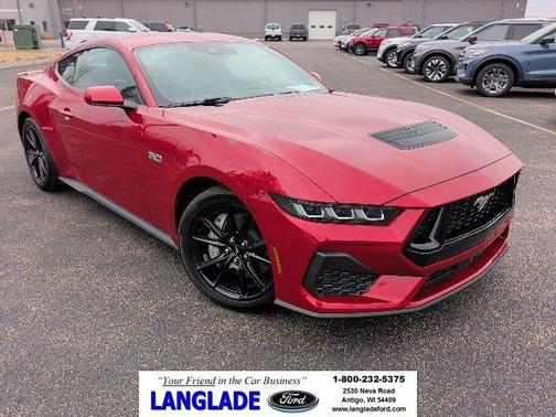 Rapid Red Metallic Tinted Clearcoat 2024 Ford Mustang GT Premium