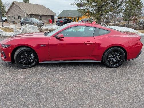 Rapid Red Metallic Tinted Clearcoat 2024 Ford Mustang GT Premium