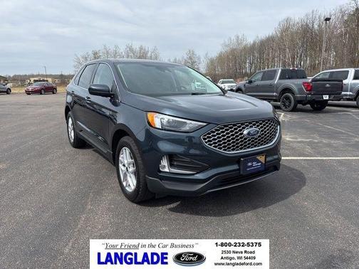 Stone Blue Metallic 2024 Ford Edge SEL