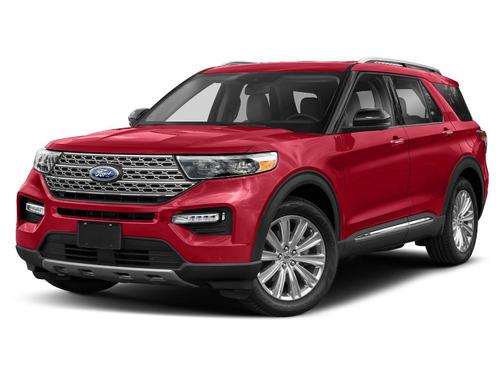 Rapid Red Metallic Tinted Clearcoat 2020 Ford Explorer XLT