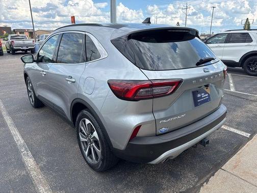 Iconic Silver Metallic 2023 Ford Escape Platinum