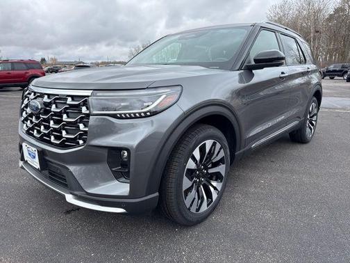 Carbonized Gray Metallic 2026 Ford Explorer Platinum
