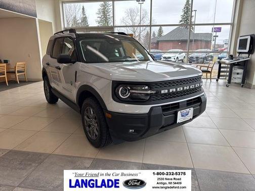 Space White Metallic 2026 Ford Bronco Sport Big Bend