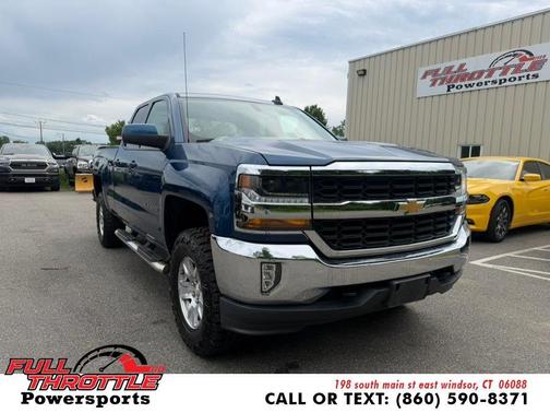 Deep Ocean Blue Metallic 2017 Chevrolet Silverado 1500 1LT