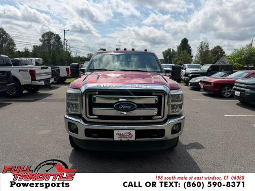 Red 2014 Ford F-350 XLT