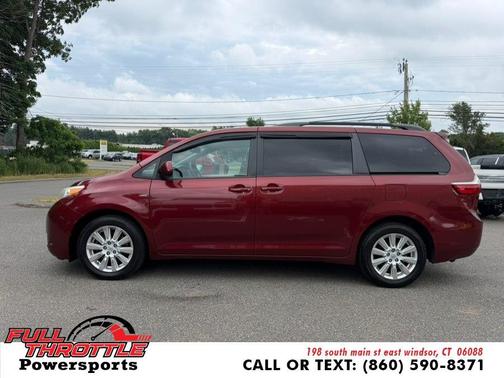Salsa Red Pearl 2017 Toyota Sienna LE