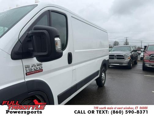Bright White Clearcoat 2017 RAM ProMaster 1500 Low Roof