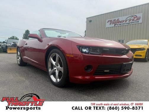 Crystal Red Tintcoat 2015 Chevrolet Camaro 2LT