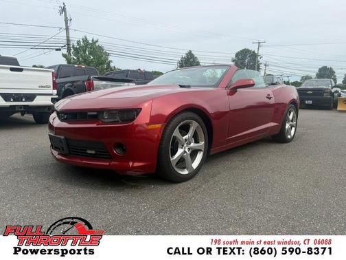 Crystal Red Tintcoat 2015 Chevrolet Camaro 2LT