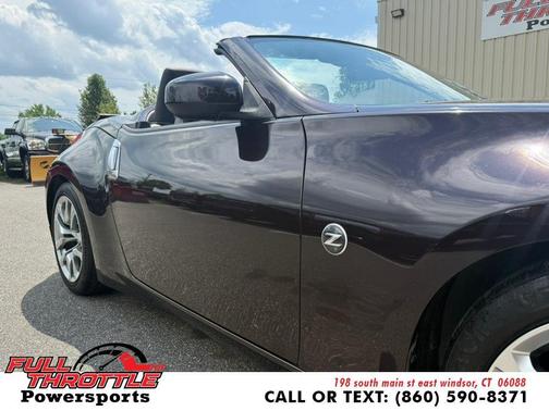 Black Cherry Metallic 2010 Nissan 370Z Touring