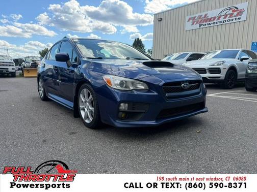 Blue 2016 Subaru WRX Premium