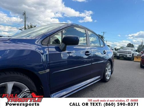 Blue 2016 Subaru WRX Premium