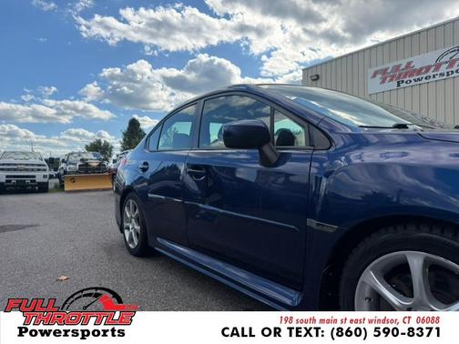 Blue 2016 Subaru WRX Premium