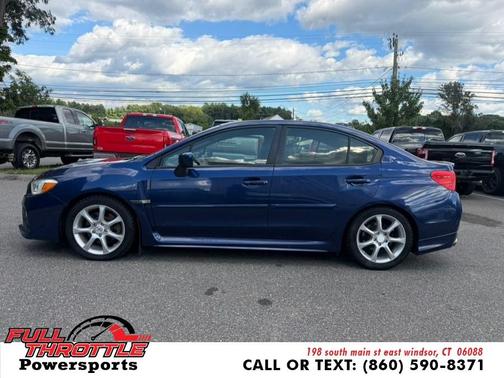 Blue 2016 Subaru WRX Premium