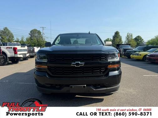 Black 2018 Chevrolet Silverado 1500 Custom