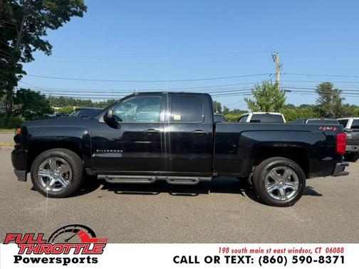 Black 2018 Chevrolet Silverado 1500 Custom
