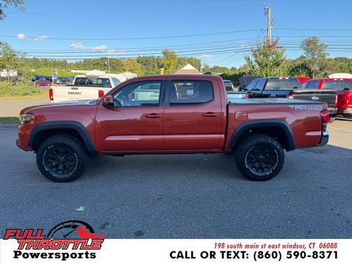 Orange 2016 Toyota Tacoma SR