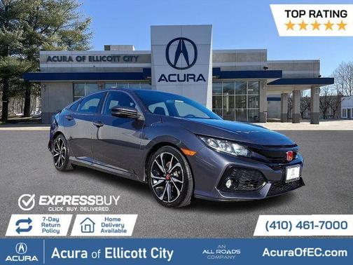 Modern Steel Metallic 2017 Honda Civic Si