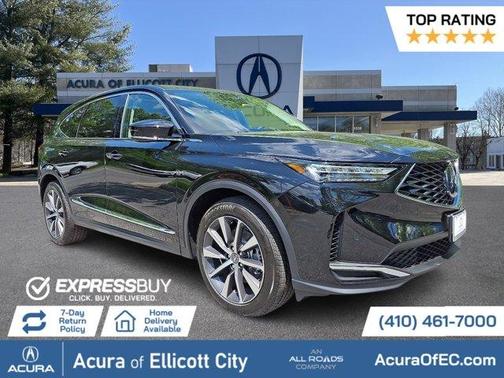 Majestic Black Pearl 2026 Acura MDX Technology Package