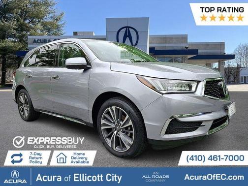 Silver Metallic 2020 Acura MDX 3.5L w/Technology Package
